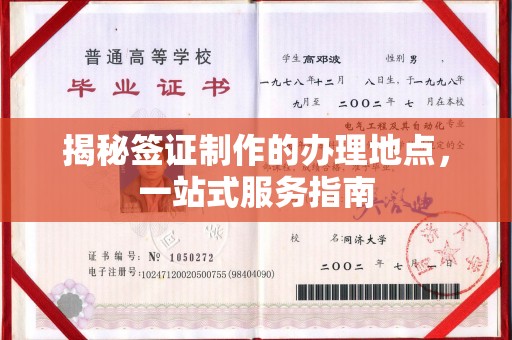 七台河揭秘签证制作的办理地点，一站式服务指南